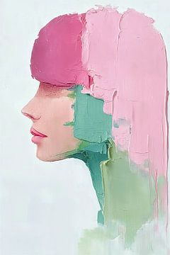 Mint & Roze no.2 van Studio BB