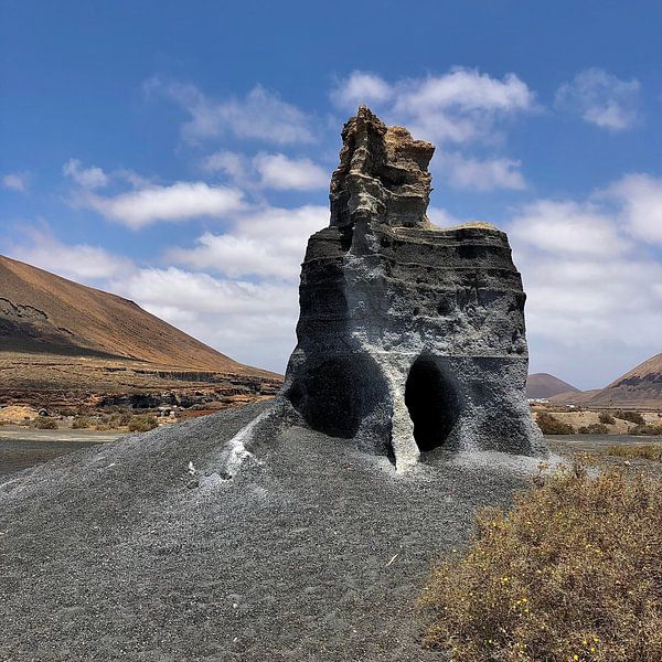Rocher mystérieux sur l'île de Lanzarote par Joyce Kuipers