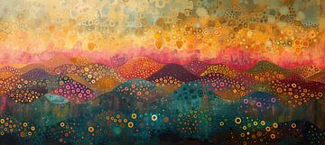 Dotted Terrain Pulse van Kunst Kriebels