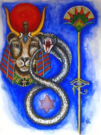 Sekhmet Godin van Egypte by Greta Lipman