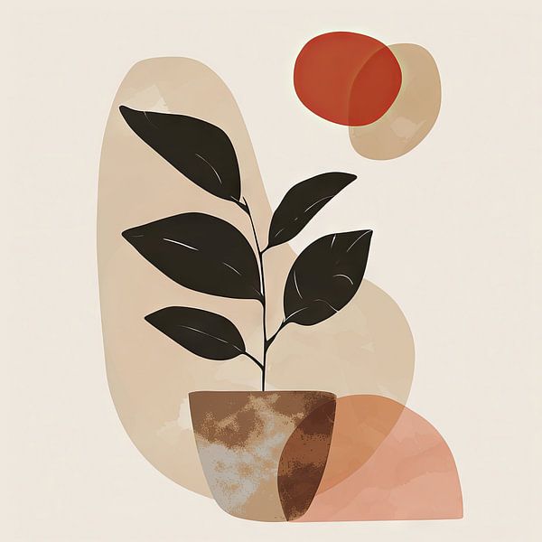 Modern plants by Poster Art Shop