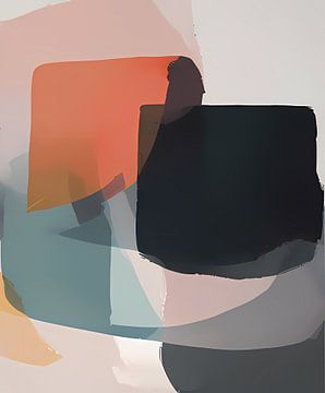 Abstracte Kleurvlakken van Dave