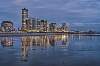 Vlissingen at the blue hour - Beautiful Zeeland by Rolf Schnepp thumbnail