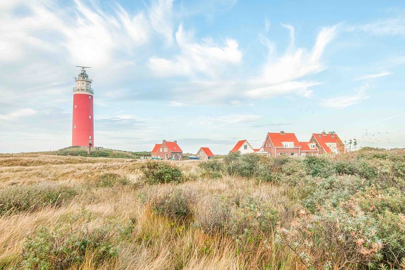 Leuchtturm von Texel von Adriaan Huys Fotograaf