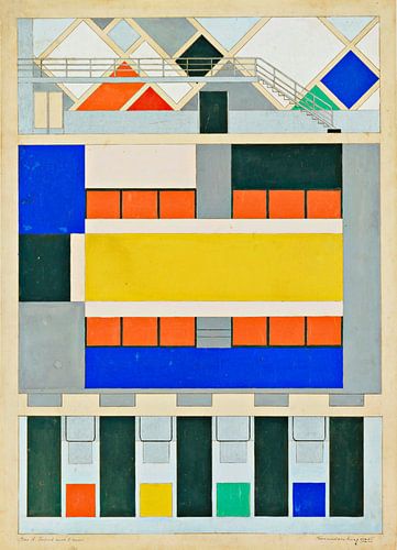 Café Aubette, Straatsburg, Frankrijk, Theo van Doesburg