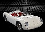 Porsche 550 Spyder in Originalfarbe von aRi F. Huber Miniaturansicht