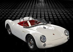 Porsche 550 Spyder in Originalfarbe