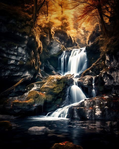 Deutschland im Herbst von fernlichtsicht