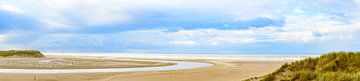 Sluftertal am Strand der Insel Texel im niederländischen Wattenmeer von Sjoerd van der Wal Fotografie