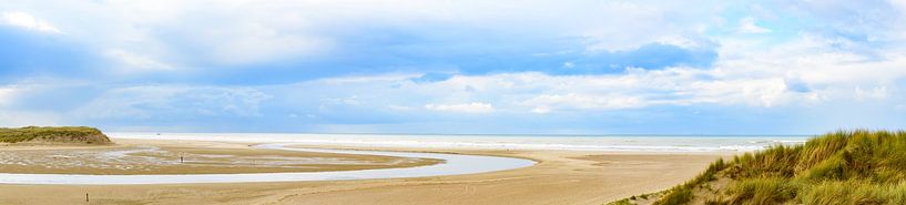 Slufter valley at the beach of Texel island in the Dutch Wadden  by Sjoerd van der Wal Photography