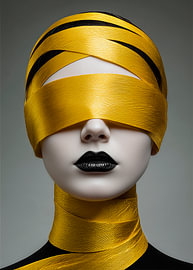 Luxurious women’s art, golden details by Online Arts