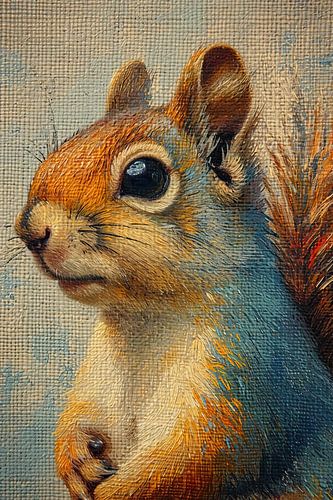 Eekhoorn Portret