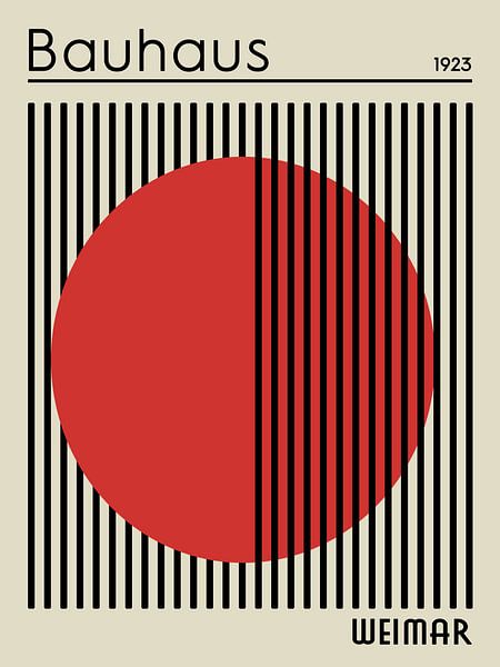 Bauhaus, behind bars by Hilde Remerie Photography and digital art