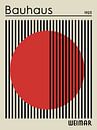 Bauhaus, behind bars by Hilde Remerie Photography and digital art thumbnail