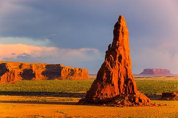 Coucher de soleil à Dancing Rocks, Arizona sur Henk Meijer Photography