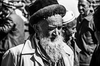 Old man, West China