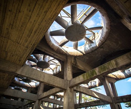 Ventilatoren in een powerplant