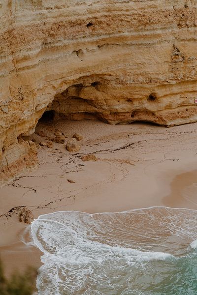 Baie cachée sur la côte de l'Algarve par Renate Smit Photography