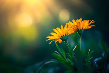 Yellow floral splendour