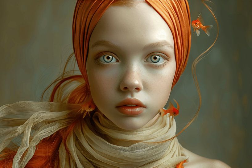 Bright eyes - girl portraits by Ton Kuijpers