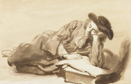 Liggende jongen, Gerbrand van den Eeckhout, 1653 - 1657