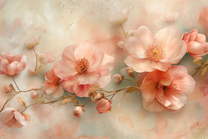 bloemen design versiering van Egon Zitter