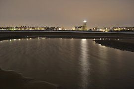 Katwijk in de winter. by pieter van den oever