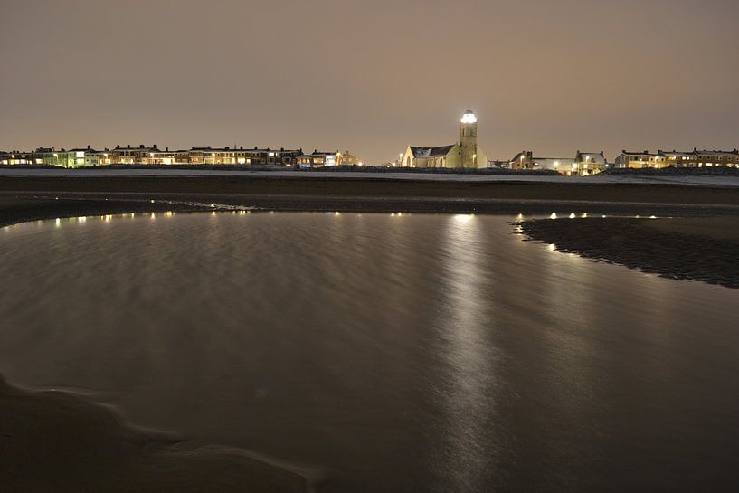 Katwijk in de winter. von pieter van den oever