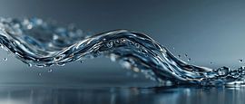 Elegant water wave by Jonas Weinitschke