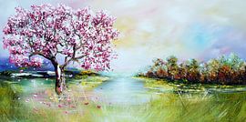 Magic landscape by Gena Theheartofart