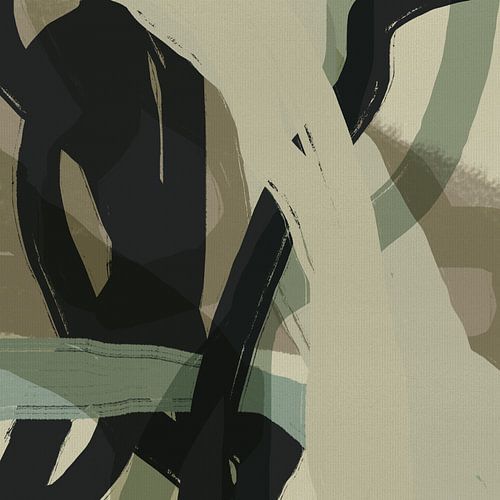 Modern abstract in neutral colors