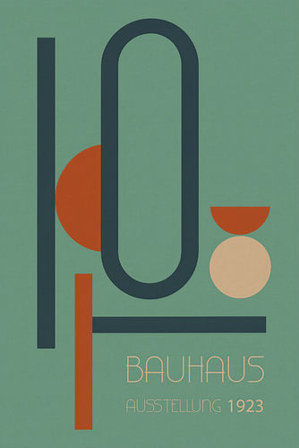 Bauhaus Style Green