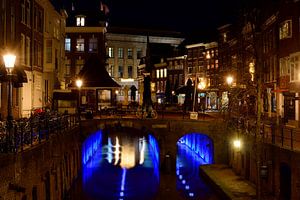 Eine Brücke über eine Utrechter Gracht