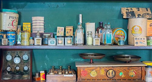 Vintage shop at the O'Keefe Ranch, Canada
