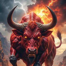 VORAXON - Der wilde rote Stier im Amoklauf von INFERAURUM