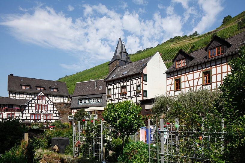 Malerwinkel, half-timbered houses in the old town, Bacharach am Rhein, Unesco World Heritage Upper M von Torsten Krüger