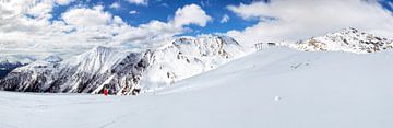 Mountain panorama in the Serfaus ski area by Dirk Rüter
