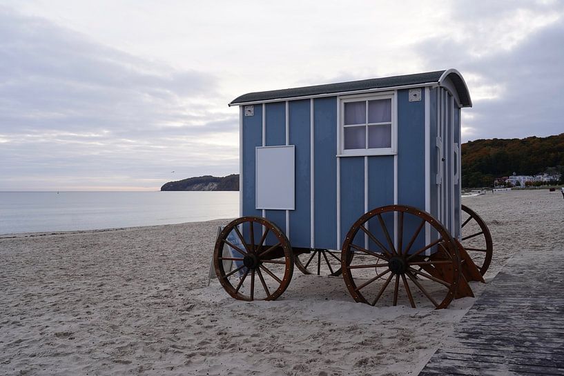 Oude badkar op het strand van HGU Foto