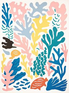 Korallenriff mit Fischen, Henri Matisse