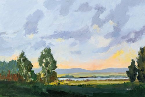 Evening Skies I, Pamela Munger