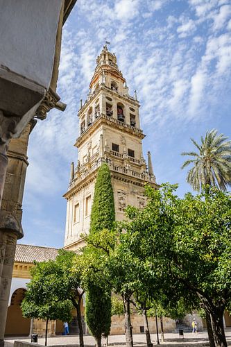 De klokkentoren van de Mezquita in Cordoba.