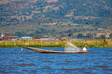 The fishermen of Inle Lake in Myanmar by Roland Brack