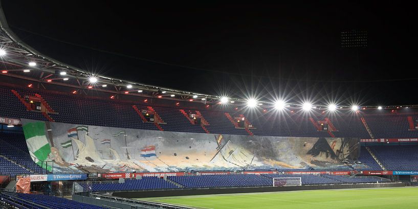 Die Silber-Flotte im Feyenoord Stadion "De Kuip" 2017 in Rotterdam von MS Fotografie | Marc van der Stelt