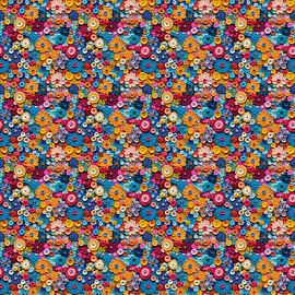 Button Blossoms: A Vibrant Collection of Colorful Button Flowers by Vincent Monozlay