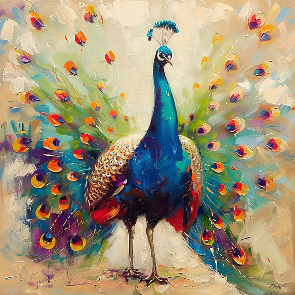 Peacock - Peacocks by Poster Art Shop