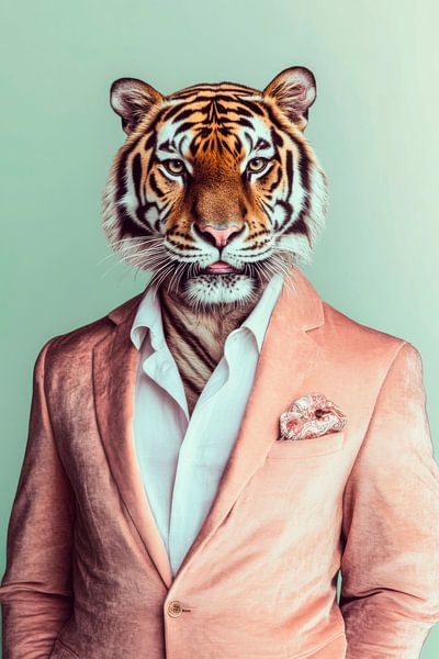 Elegance meets wildness by Poster Art Shop
