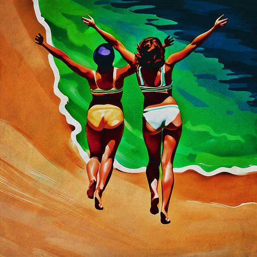 Een zalig zomers moment vastgelegd