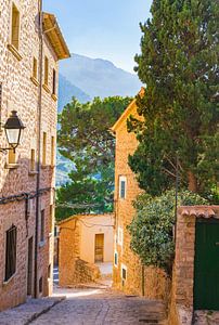 Altes Dorf Fornalutx auf Mallorca, Spanien Balearische Inseln