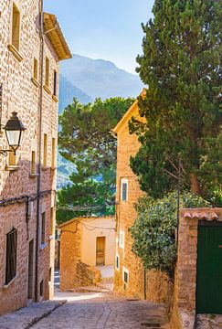 Oud dorp van Fornalutx op Mallorca, Spanje Balearen van Alex Winter