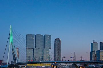 het blauwe uurtje in Rotterdam